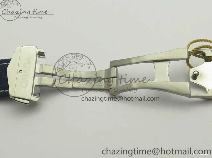 0426 EasyCare Aqua Terra Master Ryder Cup Edition VSF 1:1 Best Edition White Textured Dial on Blue Nylon Strap A8500 Super Clone 8016